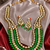 Grand festive wear kundan long necklace set