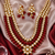 Royal ethnic multi strand kundan necklace set
