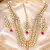 Maharani inspired kundan multi strand necklace