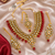 Premium wedding wear kundan necklace set