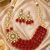Royal wedding kundan pearl necklace set