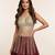 Wine Embroidered Silk Lehenga With Beaded Fringe Blouse