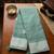 mehendi green linen saree for women festive wear elegant 