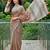 women linen saree with  embroidery and tassel pallu