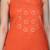 Womens rush self design cotton fabric co-ords sleeveless square neck