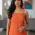 Womens rush self design cotton fabric co-ords sleeveless square neck
