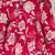 Womens red self design cotton fabric kurtis 3/4 sleeves v-neck