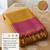 women bright yellow & pink solid tissue silk blend saree with zari border