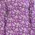 Womens purple self design cotton fabric kurtis 3/4 sleeves square neck