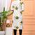 Womens green self design cotton fabric kurtis 3/4 sleeves v-neck