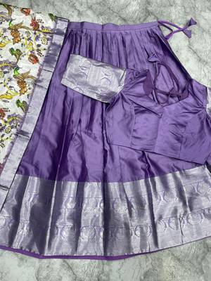 Lavendar Stylish Lehenga Choli Set 2