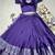 Lavendar Stylish Lehenga Choli Set