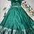 Teal Stylish Lehenga Choli Set