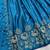 Blue Womens designer Lehenga Choli with Embroidered Dupatta