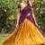 Wine Womens Festive Season Designer Lehenga Choli Set
