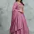 Pink Womens embroidered designer Lehenga Choli Set