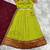 Parrot Green  Womens embroidered designer Lehenga Choli Set