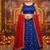 Blue Stylist South style Lehenga Choli Set
