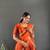Orange Stylist South style Lehenga Choli Set