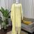 Women cream georgette thread with sequin salwar suit