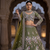 MAHENDI BUTTERFLY NET PARTY WEAR EMBROIDERY LEHNGHA CHOLI