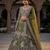MAHENDI BUTTERFLY NET PARTY WEAR EMBROIDERY LEHNGHA CHOLI