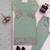Women sea green georgette thread with sequin salwar suit