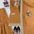 Women beige chnaderi silk thread with sequin palazzo suit