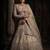BEIGE BUTTERFLY NET PARTY WEAR EMBROIDERY LEHNGHA CHOLI 