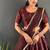 Brown Stylist South style Lehenga Choli Set