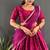 Pink Stylist South style Lehenga Choli Set
