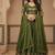 Mehendi Womens designer Lehenga Choli with Embroidered Dupatta