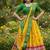 Yellow Printed Designer Lehenga Choli Set