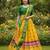 Yellow Printed Designer Lehenga Choli Set