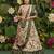 Green Printed Designer Lehenga Choli Set