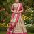 Pink Printed Designer Lehenga Choli Set