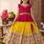 Soft khadi georgette with beutifull handwork kids lehenga choli