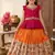 Soft khadi georgette with beutifull handwork kids lehenga choli
