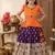 Soft khadi georgette with beutifull handwork kids lehenga choli