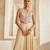 Butter yellow embroidered raw silk co ord set