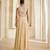 Butter yellow embroidered raw silk co ord set