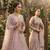 PINK BUTTERFLY NET PARTY WEAR EMBROIDERY LEHNGHA CHOLI 
