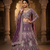 PURPLE BUTTERFLY NET EMBROIDERY PARTY WEAR LEHENGA CHOLI