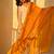 Fendy silk sharara suit with embroidery sequence work & dupatta