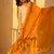Fendy silk sharara suit with embroidery sequence work & dupatta