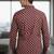 Mens maroon self design cotton fabric shirt full sleeves shirt collor