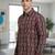 Mens multi self design cotton fabric shirt full sleeves shirt collor