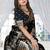Black Banarasi Satin silk blend Saree with Heavy Zari & Traditional Thread Work | Wedding & Festive Wear