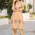 Brown cotton bland printed co-ord set