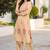 Brown cotton bland printed co-ord set